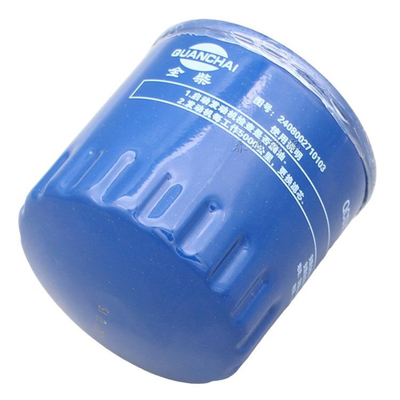 Standardowy rozmiar filtra oleju do silnika samochodowego QC480 JAC silnik ciężarowy OEM NO 2408002710103